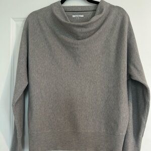 Milano Women's Gray Cowl Neck Sweater